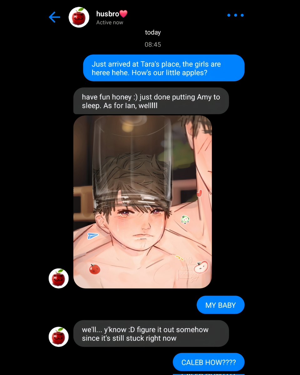 widdletwumpet_'s tweet photo. more of Papaleb AU. Living the best life with their shenanigans lmaoo 😭 #夏以昼 #caleb #loveanddeepspace https://t.co/Fuyjapyk6l