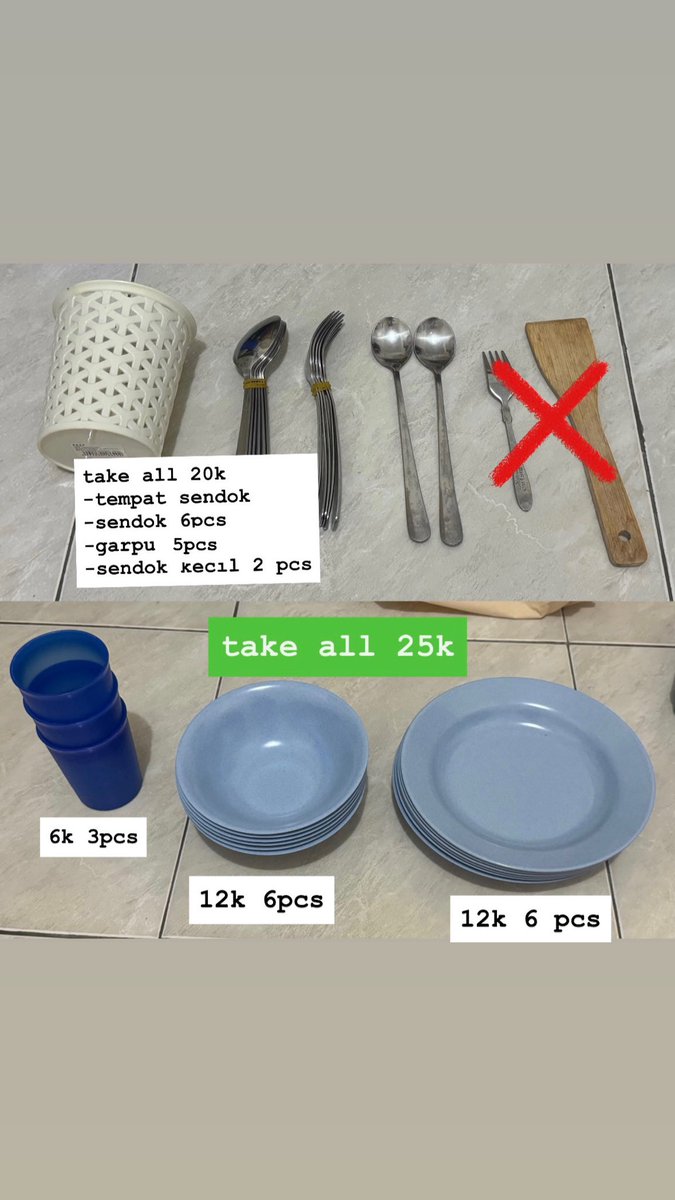 rolledyarn's tweet photo. WTS edisi cabut kos, yukk boleh nego di dm nanti ambil ke kos yaa https://t.co/a3eNqCCjrZ