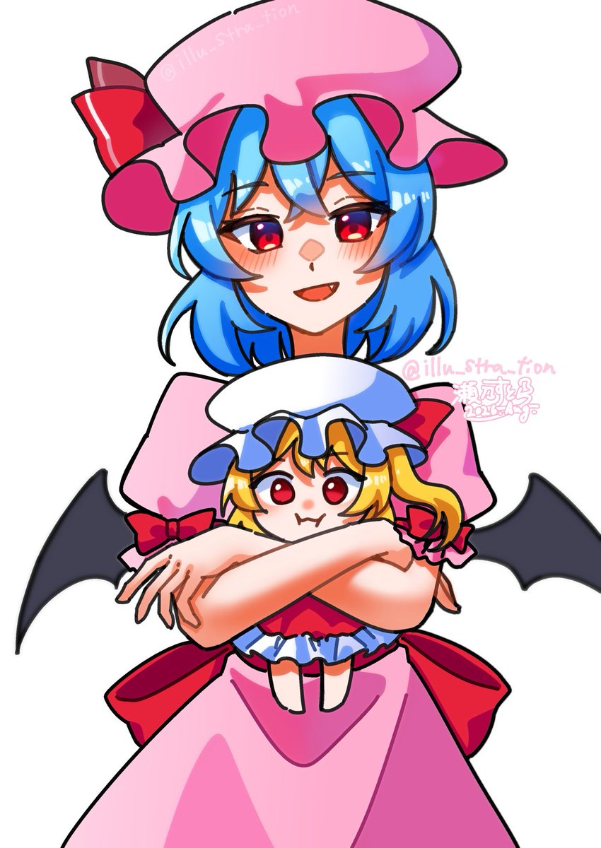 illu_stra_tion's tweet photo. レミフラ🦇 https://t.co/6vyLZzoJMY