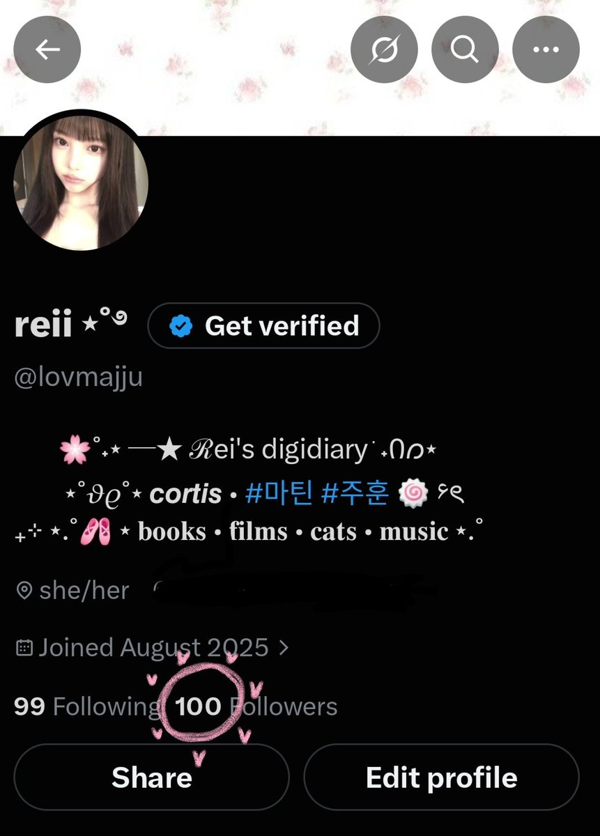 lovmajju's tweet photo. happy 100k frenz Dahil diyan nanalo Kayo ng https://t.co/Wj2oYSuDXR