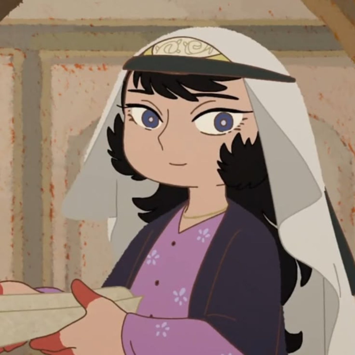 its_tr8's tweet photo. Töregene looking like Fatima + Sitara’s smile reminding her of Khulan… 
I love how their whole friend/companion chemistry got SO strong over time. https://t.co/q8pQ7R1yUz