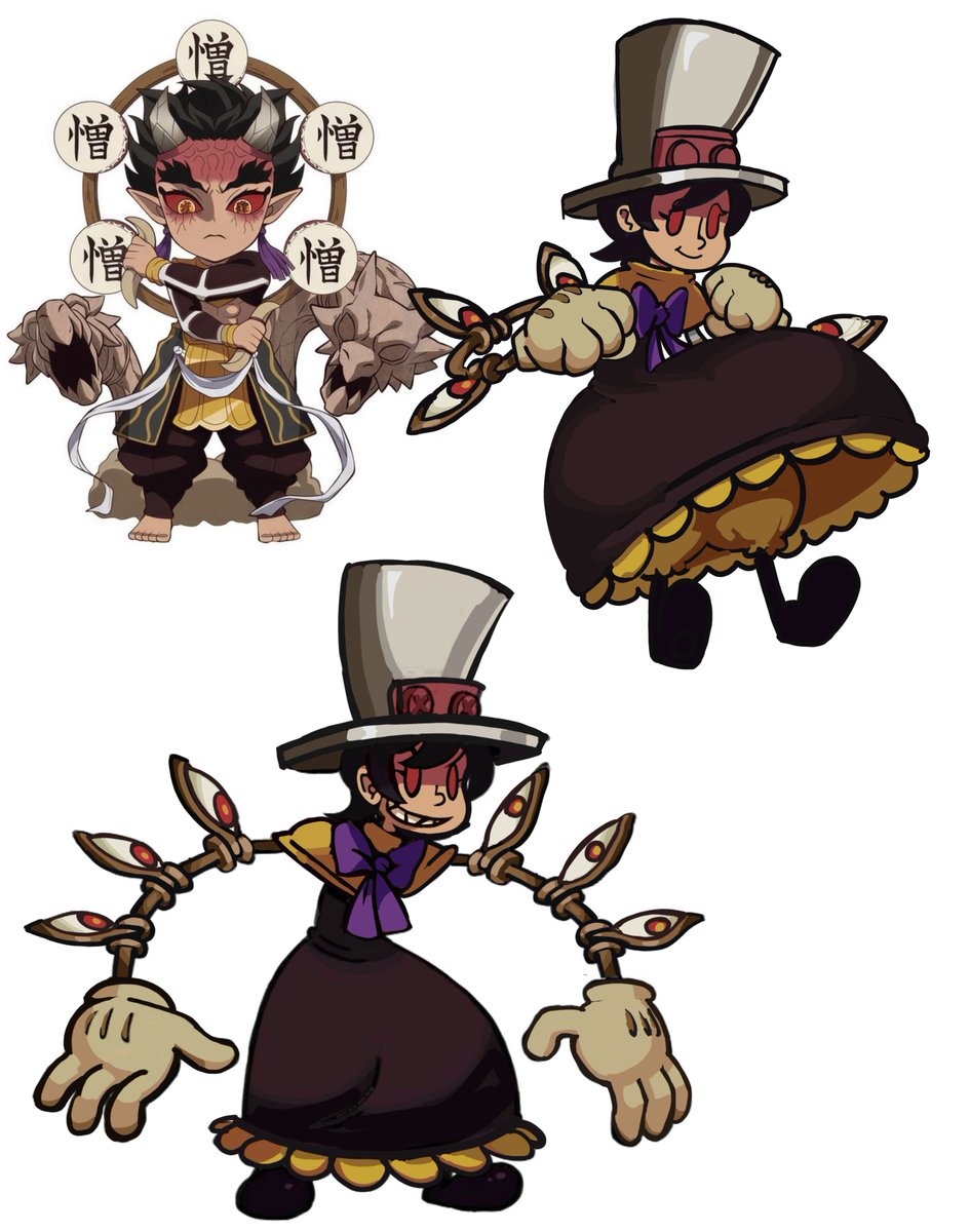 zlixx0's tweet photo. 🥢   ꆭ  ㅤֹ⠀  #zohakuten #skullgirls #demonslayer #hantengu #peacock https://t.co/rUmF06WWFc