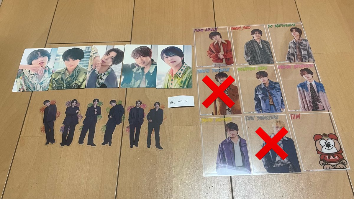 __v0_0's tweet photo. timelesz トレカ フレークシール 交換

【譲】佐藤 菊池 松島 寺西 原 橋本 猪俣（画像参照）

【求】篠塚

3形態特典も交換希望です。
まとめて交換優先で探しております。

郵便または現場で交換希望です。

#timelesz交換 #timelesz_交換 #timeleszシール交換 https://t.co/0PrlzsISBT