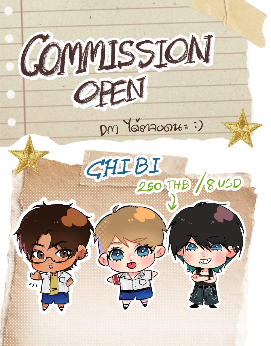 yuudraws00's tweet photo. #commissionTH โพสปักหมุดครับ สถานะเช็คได้ในเมนชั้นทุกๆเดือน (มีVgenด้วย) https://t.co/IiSMAtwh8v