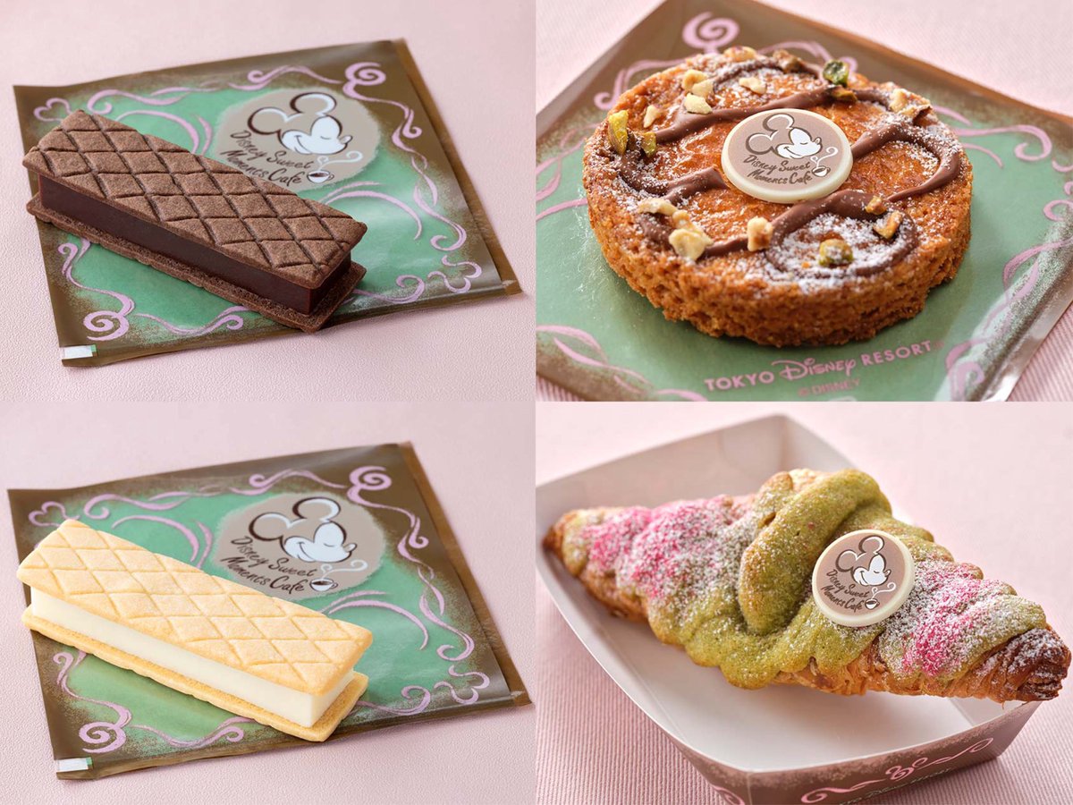 tdr_doria's tweet photo. 9月15日より、『ディズニー・スウィートモーメント・カフェ』からガナッシュサンド、ガレット・ブルトンヌ、クロワッサン(ピスタチオ＆ラズベリー)が販売されます。(3月31日まで)

※クロワッサンは12月25日まで
https://t.co/CzNi4SRzBT
#TDR_now #TDR__now #TDR_food https://t.co/fxl9LSgSTg