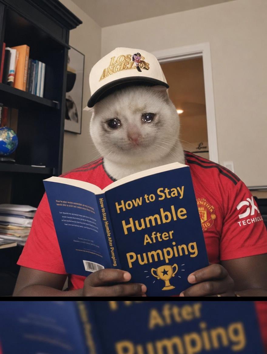 peakgreatness's tweet photo. There’s a specific feeling you get when you find something early and you don’t act on it.

You watch it. You bookmark it. You tell yourself you’ll get in on the next dip. Then the dip stops coming and you spend the next month explaining to yourself why you were “being disciplined.”

$CASHCAT still small. Still quiet. Still here.

You already know what happens next. 🆙