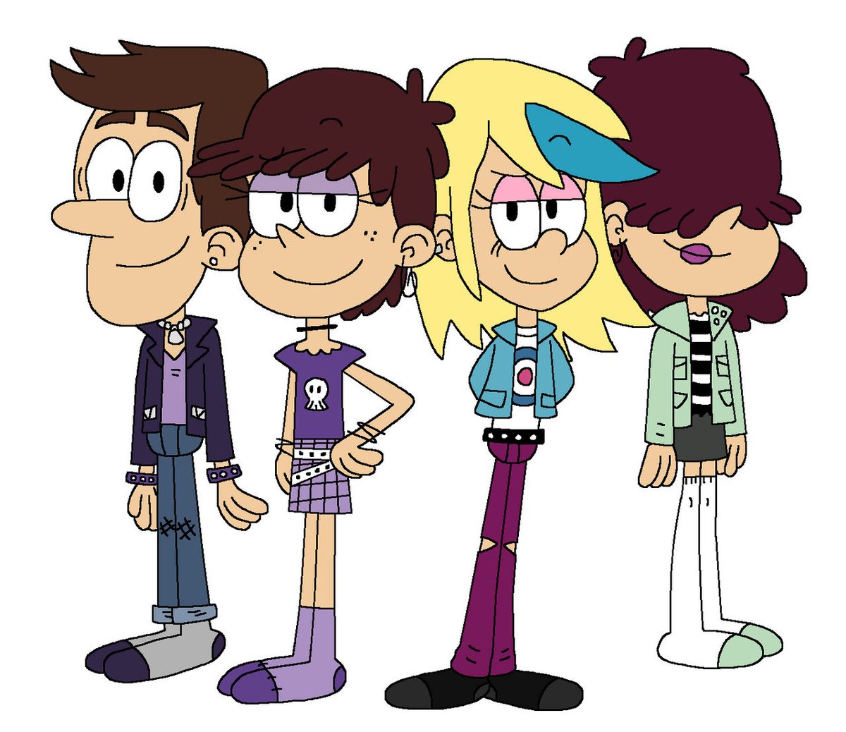 Christi71864683's tweet photo. Here's Sully, Luna, Sam, and Mazzy (The Moon Goats) with Socks.
#lunaloud #samsharp #theloudhouse #sully #mazzy #socks #digitalart https://t.co/YxJboLxmu7