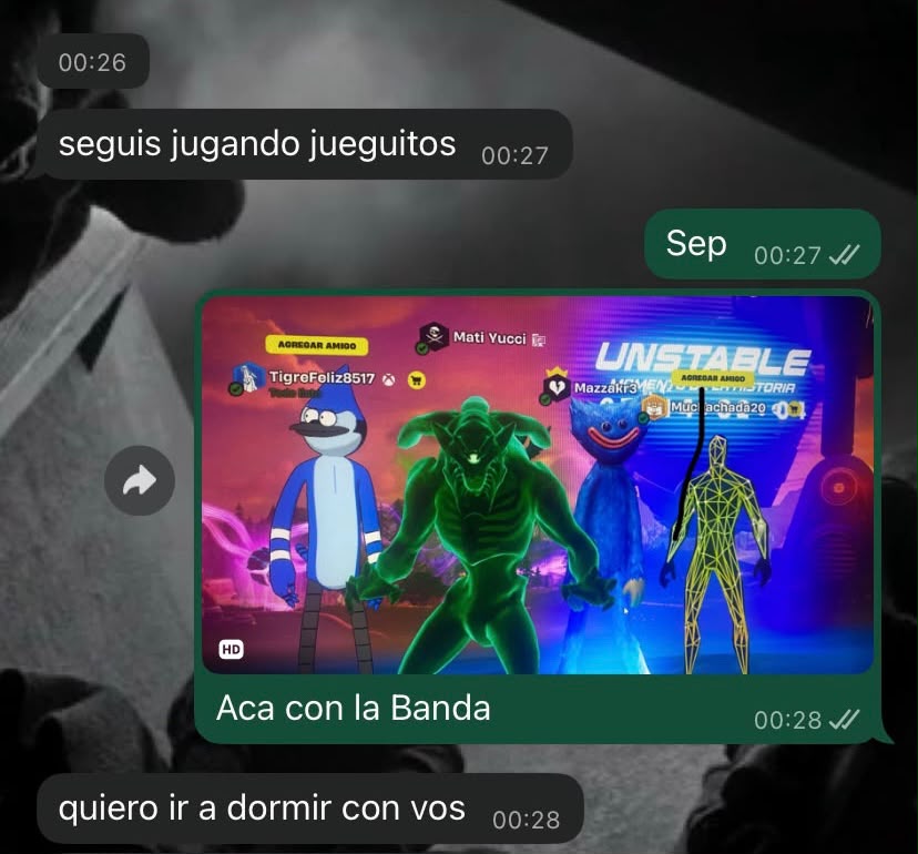 YucciMati's tweet photo. Ahora tiene un poco más de sentido porque estoy solo... https://t.co/yFv6Hkf4ZE
