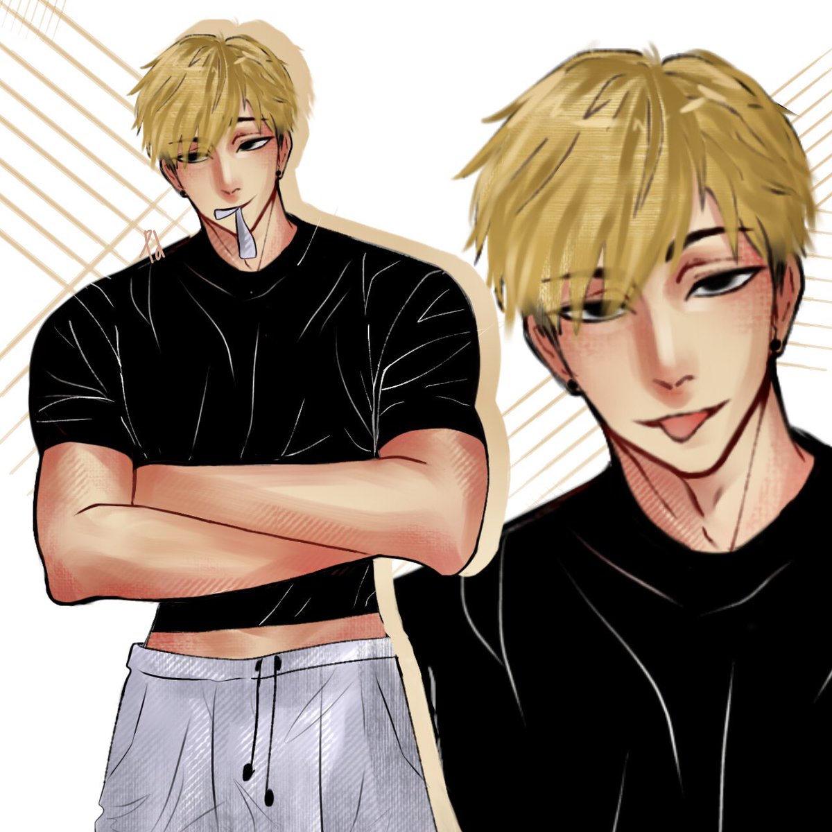 pd_sya18's tweet photo. crop top atsumu’s season #Haikyuu https://t.co/EfpuI8nYUl