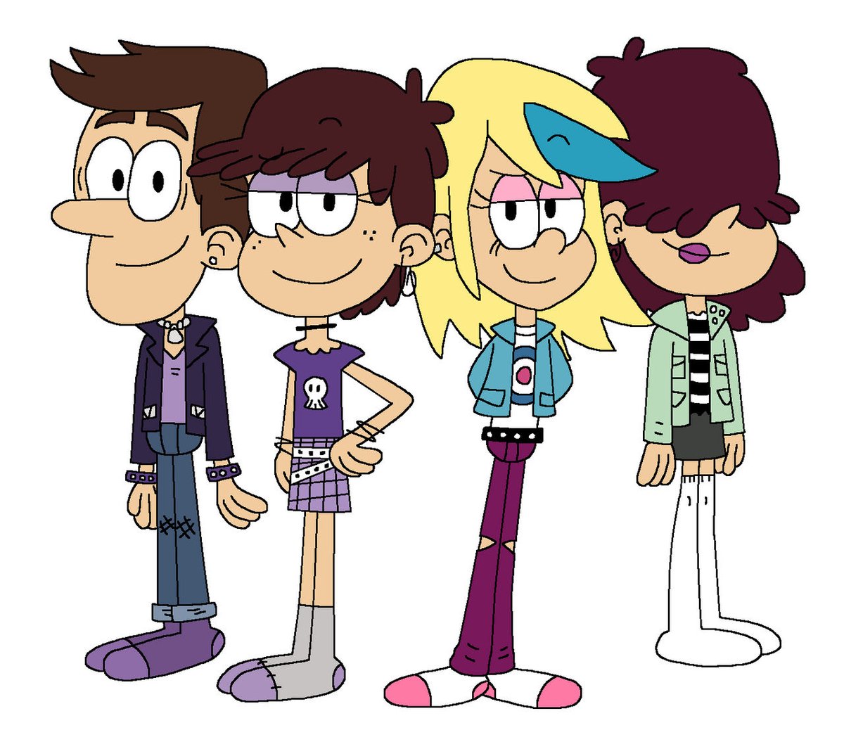 Christi71864683's tweet photo. Here's Sully, Luna, Sam, and Mazzy (The Moon Goats) with Socks.
#lunaloud #samsharp #theloudhouse #sully #mazzy #socks #digitalart https://t.co/YxJboLxmu7