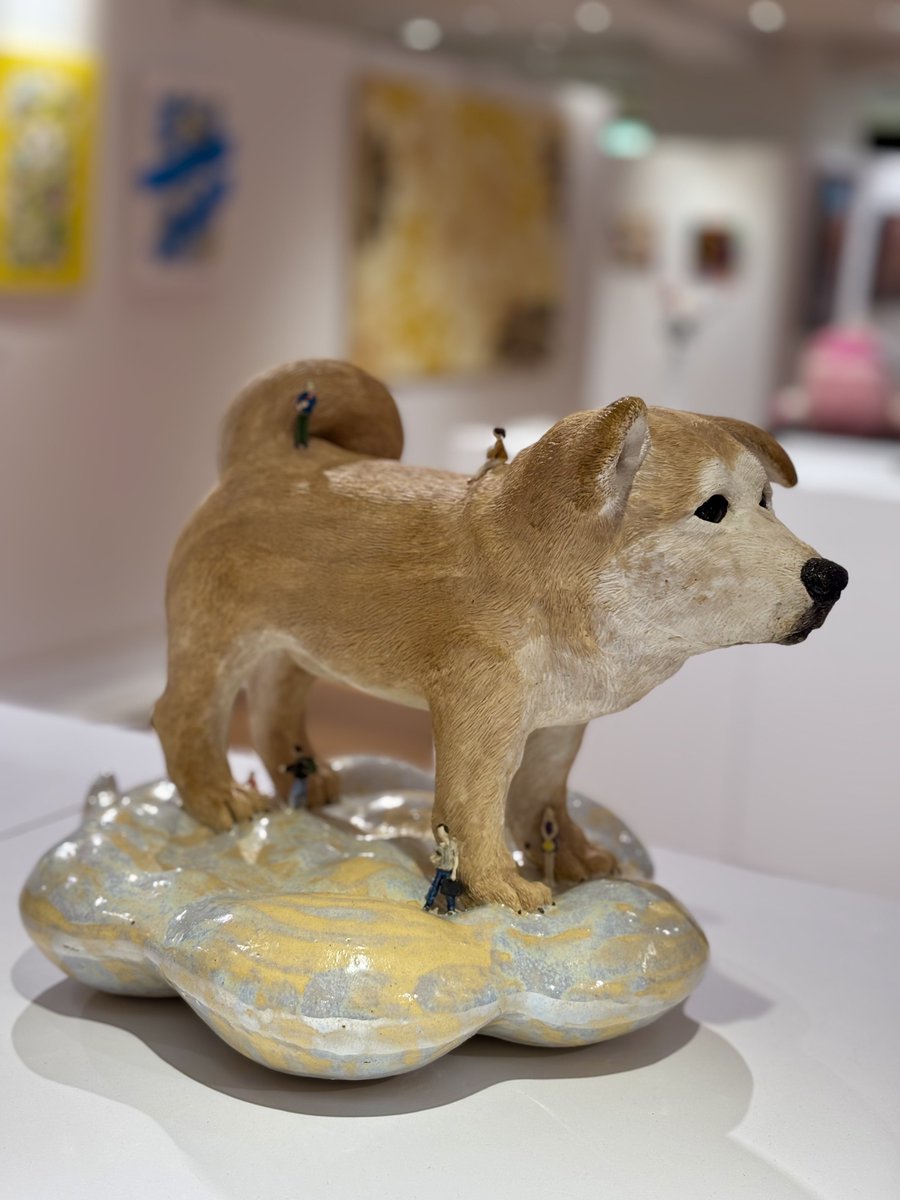ysk0410's tweet photo. ハチ公のアート展示やってた
色んなアーティストの色んな解釈で表現されていて面白い https://t.co/NhIukDnWj2