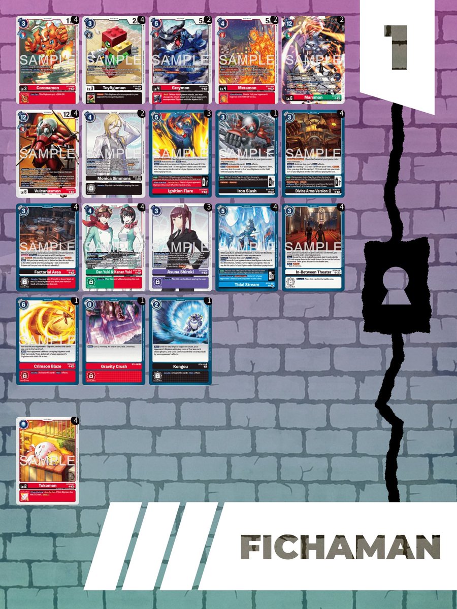 liwyatanTCG's tweet photo. Evento : Store Tournament
Ciudad : Antofagasta, Chile
Fecha : 09.08.2026
Tamers : 10
Ganador: Fichaman
Deck: TS Volcanusmon
Host: Wakanda Kingdom

@digimonmeta
@digicaguide
#デジモン #デジカ #デジモンカードゲーム #デジモンカード #Digimon #DigimonTCG https://t.co/FznADHyUEt