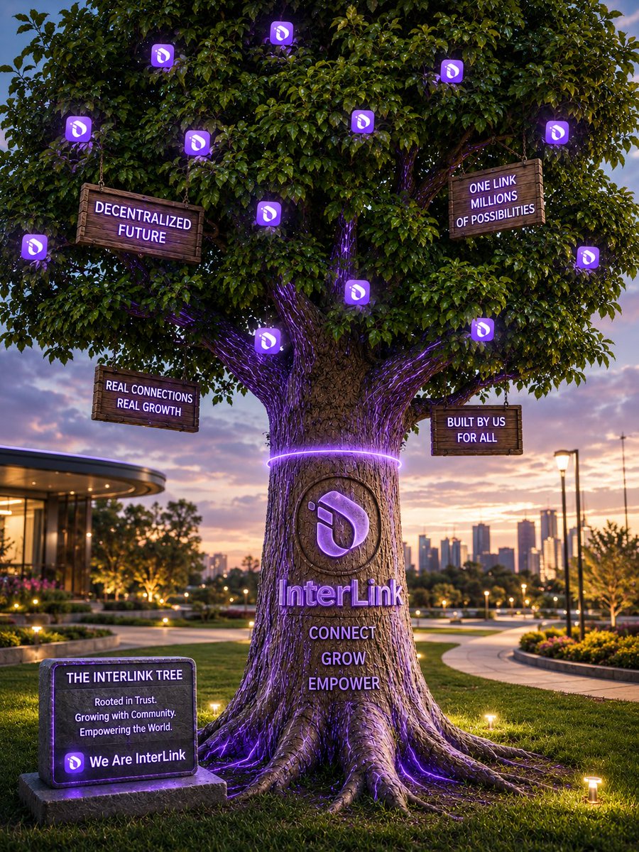 Alkasim98198334's tweet photo. ๐ณ๐ From a simple tree to a symbol of connection.
The InterLink Tree represents growth, community, and a decentralized future. ๐๐
We grow together. We build together. We are InterLink. ๐
#InterLink #WeAreInterLink #ITL #Web3 https://t.co/3BK71spUiw