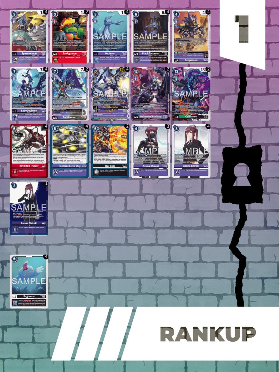 liwyatanTCG's tweet photo. Evento : Store Tournament
Ciudad : Antofagasta, Chile
Fecha : 07.08.2026
Tamers : 10
Ganador: RankUp
Deck: Three Musketeers
Host: AES

@digimonmeta
@digicaguide
#デジモン #デジカ #デジモンカードゲーム #デジモンカード #Digimon #DigimonTCG https://t.co/sXktUuGc66