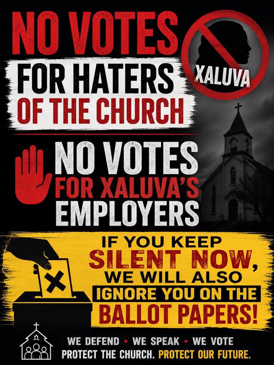 MathohoSha56838's tweet photo. Siyaya ePolokwane, asijiki!
#handsoffthechurch
@MbalulaFikile @MYANC @PresidencyZA @CyrilRamaphosa @GDCoGTA
No votes for christians haters 
The church is united 
Xaluva is not fit for this position https://t.co/1yjX5OGvQh
