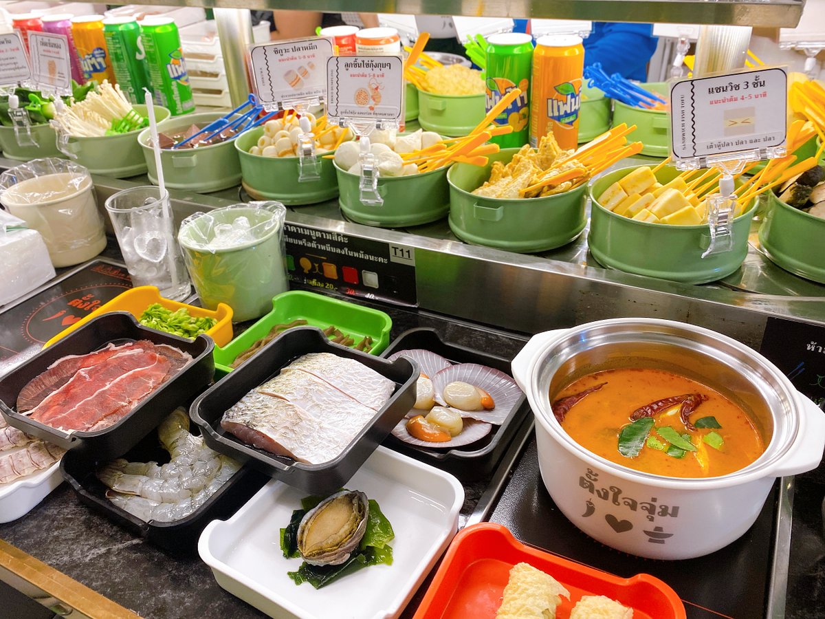 Kin24hrs's tweet photo. - Hotpot man ที่หนึ่งในใจ ของดี น้ำจิ้มอร่อย ถูกปากคนไทย
- Thai Spicy วัตถุดิบสดใหม่ หมั่นโถวทอดอร่อยมาก ราคาเริ่มต้นแค่ 259 บาท
- CQK ซุปเข้มข้น ของพรีเมียม ราคาแรงหน่อย ลูกชิ้นกุ้งบดอร่อยนุ่มเด้ง
- ตั้งใจจุ่ม ของคุณภาพมากก ซีฟู้ดสดชิ้นใหญ่ มีซุปให้เลือกเยอะ https://t.co/XhhHC8XtRx
