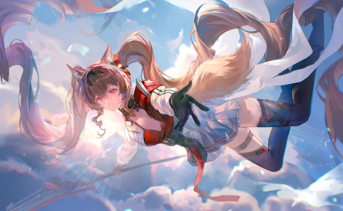 psychemiao123's tweet photo. #Arknights Angelina https://t.co/XMIOnT8uh7