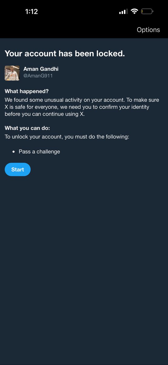 AmanG911's tweet photo. Hey @X don’t be @Meta . Atleast tell me what happened. Nothing a healthy dialogue can’t fix! https://t.co/Bx8VuCc7Op