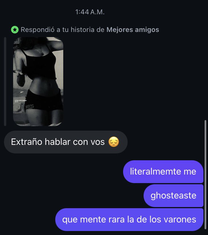 tiniq777's tweet photo. el mensaje que te llega un domingo a la una de la mañana del varon que te ghosteo https://t.co/0FbPWxtGSb