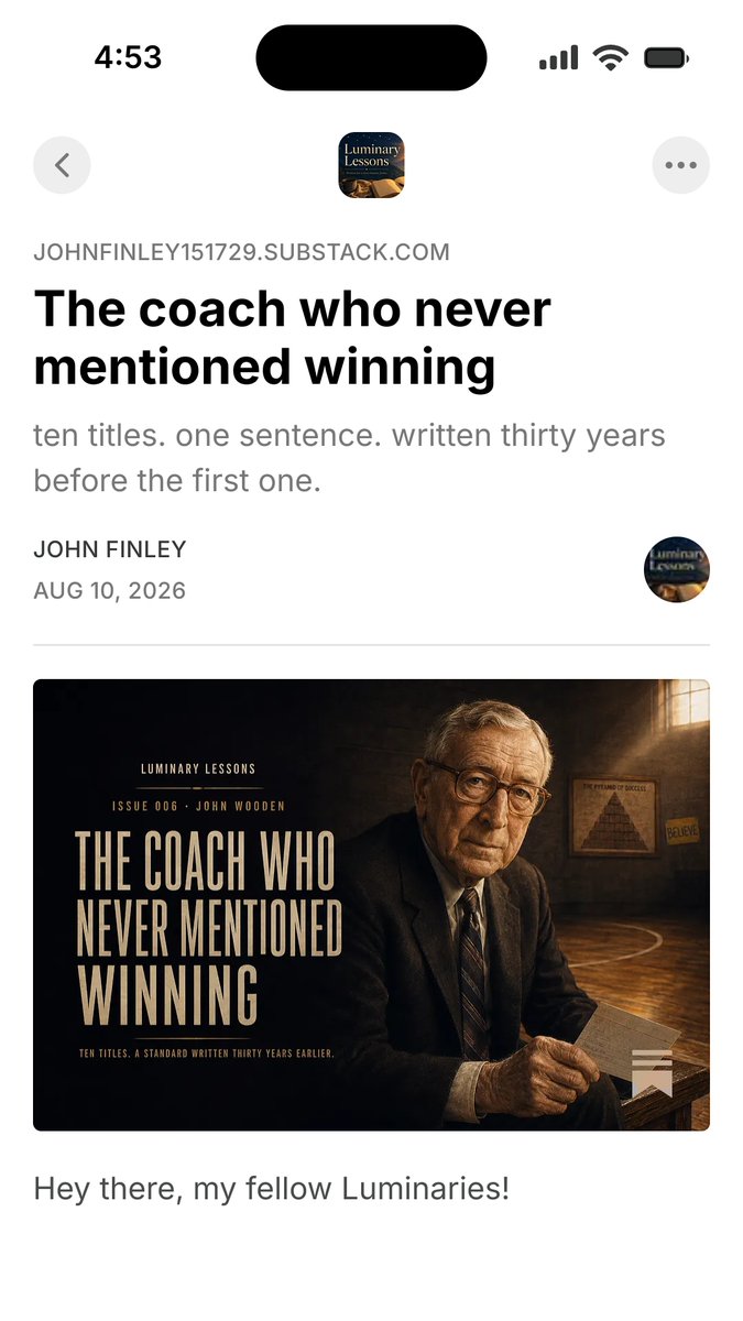 JohnFinleypro's tweet photo. The coach who never mentioned winning 

https://t.co/SSJBCeIFPH https://t.co/zULizxm4BE