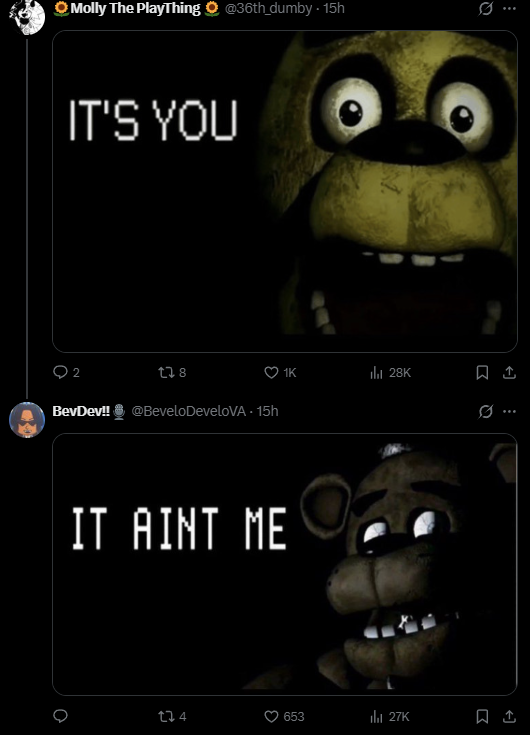 directspoogles's tweet photo. one of my favorite interactions on this app https://t.co/fN7UDEqAcJ