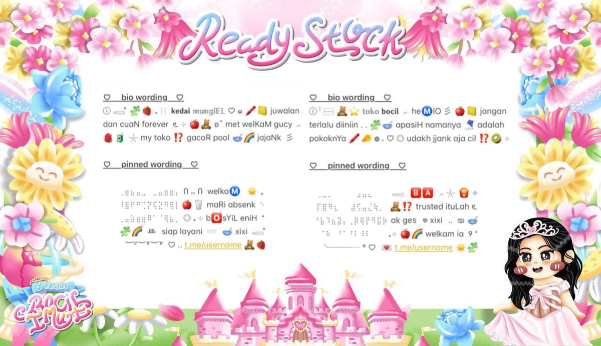 umbqi's tweet photo. ⠀
⸝⸝  🎀  യ₊  help retweet?  thank you !  𓐍  

💭 𖣠  ⊹  . .  haloo sobat imut  𓈀 ☀️☘️ ♡  kath dropped  🥣  ◎  ready stock wording bundle bio dan pinned ˚⸝⸝  🍰🌸 with price  ꒰ IDR. 8.5OO ꒱  Ი ⑅ 🐰 ⟡  take melalui dm ya  👛🧁  ◠  ꕤ 

 ..  ミ  💌  ⟡ #zonauang  𖠗
⠀