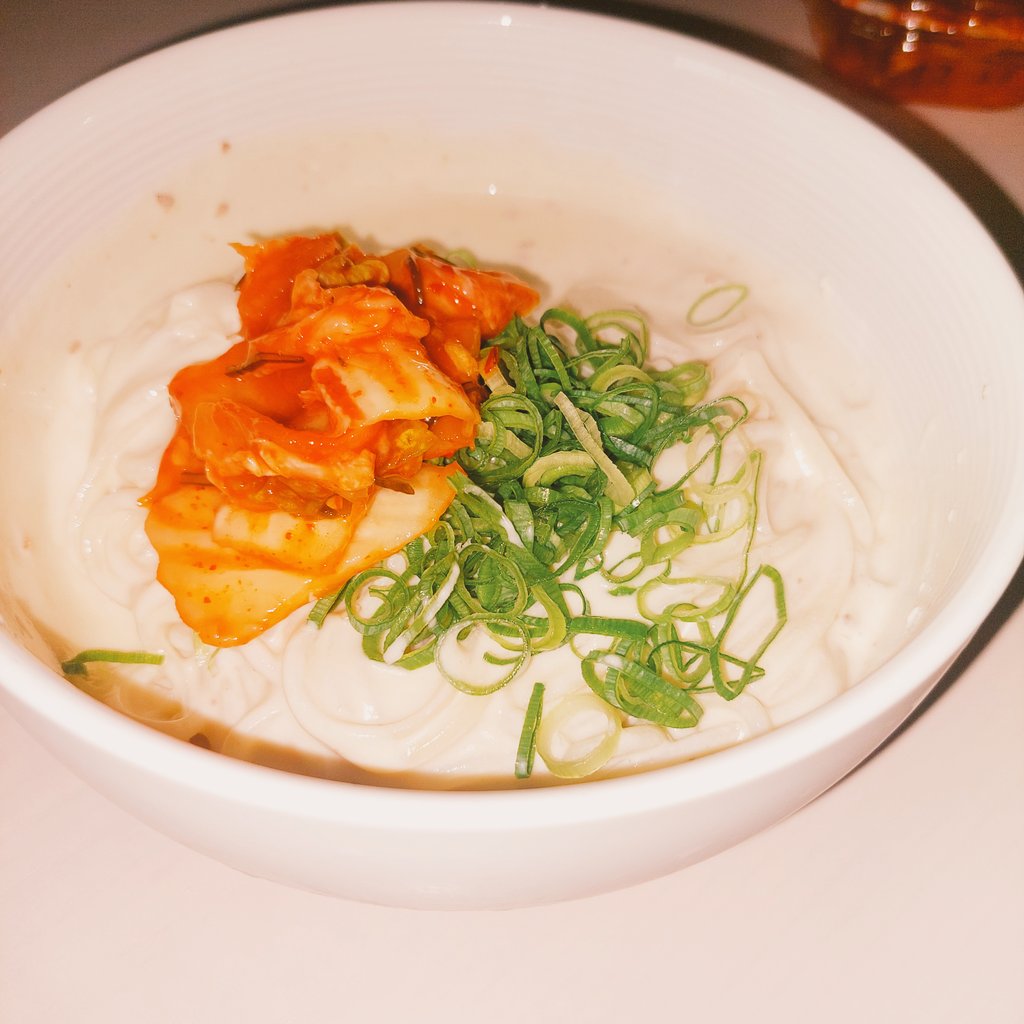 kyun7chef's tweet photo. 去年は #ビビン麺 祭だったけど
#コングクス にチャレンジ👌

本場で食べたいけど我ながらウマくでけた🔥
うん、砂糖より塩派です😂
#韓国料理 次はもっとビジュよく🙋 https://t.co/oqBmQf03fm