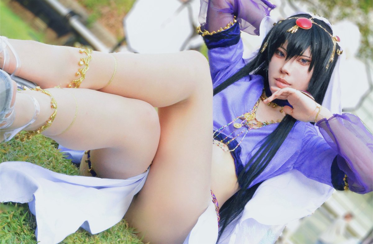 rume_Fuku's tweet photo. cosplay 💜 https://t.co/EvjDBF75AD