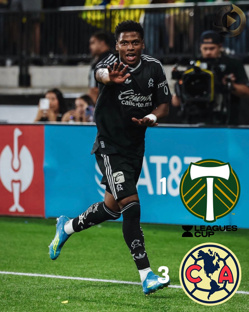 Cesarsobe1's tweet photo. ESTO ES AMÉRICA
América vence 3-1 a Portland y lidera la tabla
#america #leaguescup https://t.co/Cy8nDB0JHp