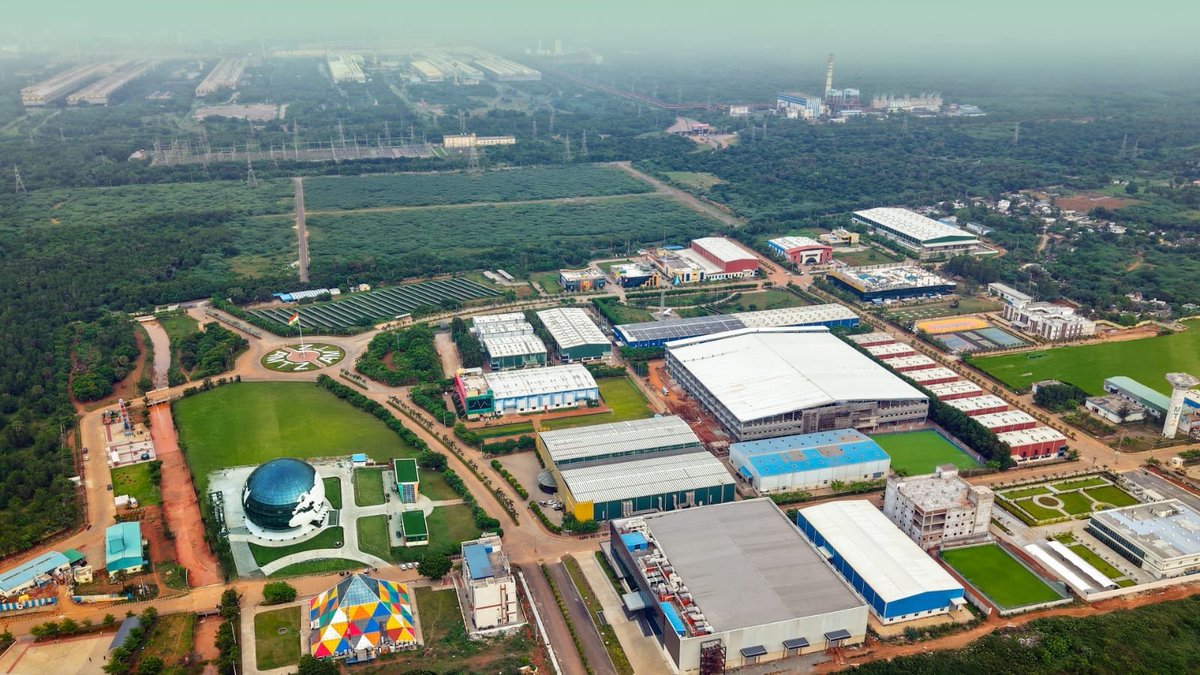 AndhraNexus's tweet photo. AP MedTech Zone - World’s largest medical technology park. https://t.co/pskI3WJWDi