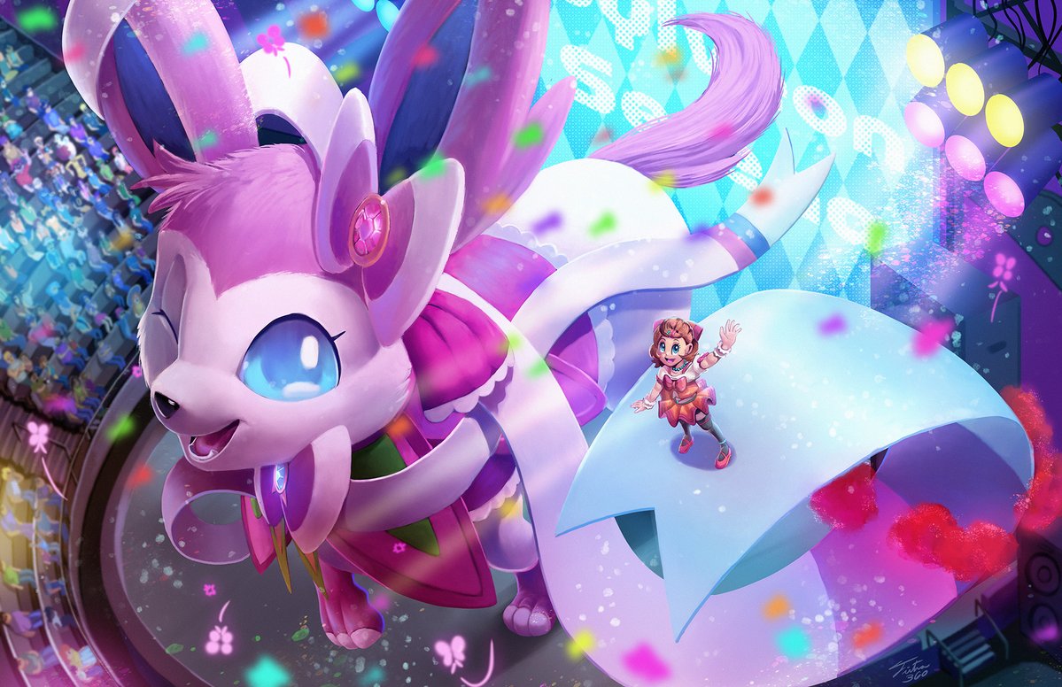 tsitra360's tweet photo. It's a new day in Galar, as Pokemon Contests has arrived with its unique region gimmick of Dynamaxing! Join to see this one of a kind event with the well known Pokemon Contestant Serena!

Check out the art timelapse on my Youtube. High res on Patreon. Same name as here. https://t.co/YgxHbSJB1E