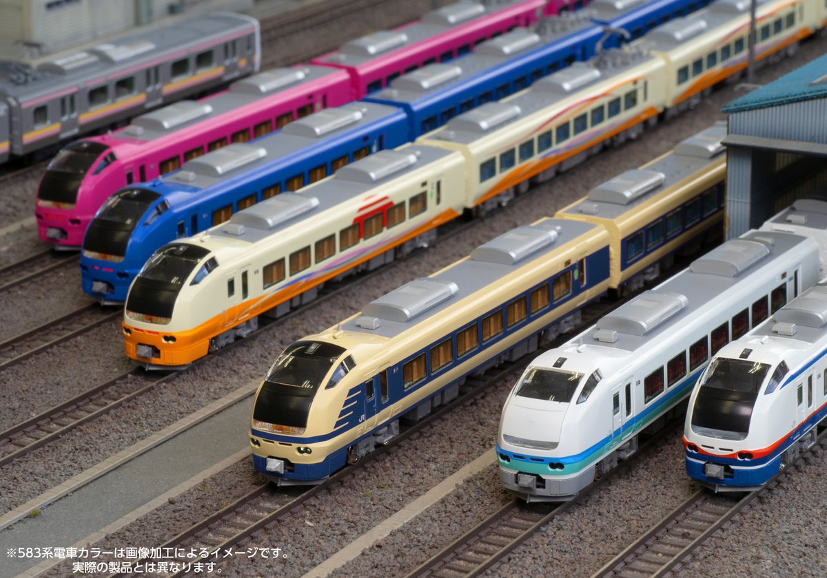 月光形が蘇る！」 #グリーンマックス #E653系1000番代 （いなほ・583系