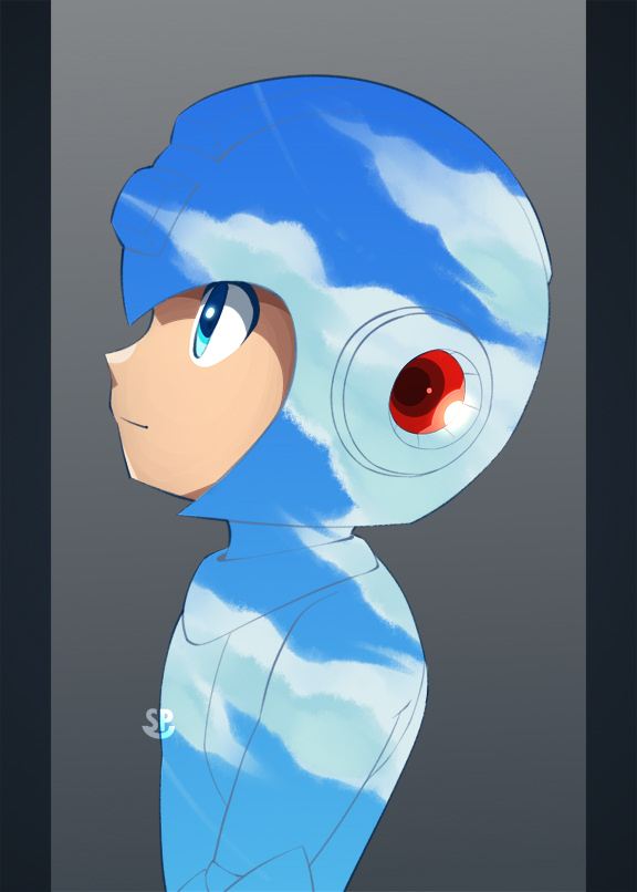 spoongio's tweet photo. Sky Blue Robot https://t.co/SepFiLLVW3