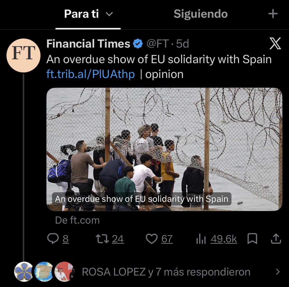 Beltane's tweet photo. @jaimeberenguer @Telegraph Pues mira, the @FT  no opina lo mismo (y por cierto, en el titular ahora pone leader…) https://t.co/IuHLv5AfNc