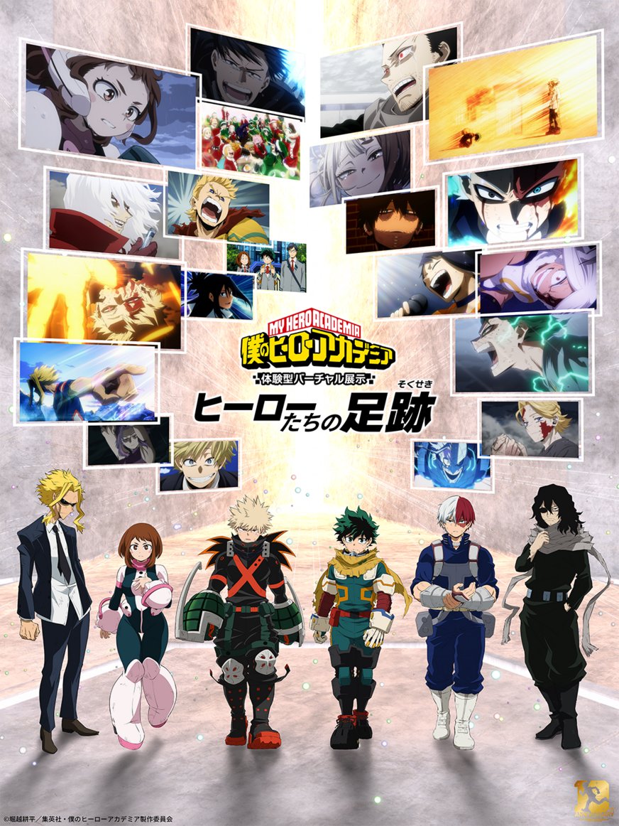 denfaminicogame's tweet photo. 【無料】アニメ『ヒロアカ』の世界を「VRChat」上でめぐる体験型バーチャル展示が開催決定。雄英高校やデクの部屋を歩ける
https://t.co/stqpTJFINx

小物や展示を通じて、ヒーローたちの歩んだ道を追体験。VRデバイスなしでも入場可能で、新規描き下ろしキービジュアルを使用した開催記念グッズも販売 https://t.co/qWzto0Q4QM