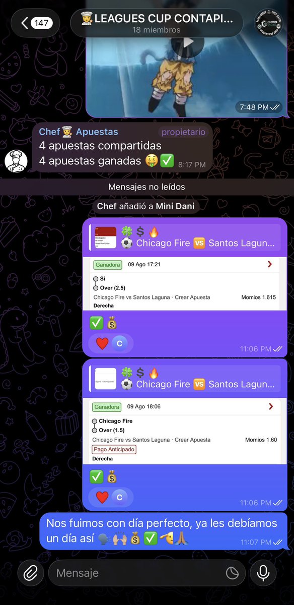 elconta_picks1's tweet photo. Una locura el día de hoy en el grupo premium amigos, junto con mi hermano el @David_6490 🔥 

No se queden fuera, por un precio absolutamente ridículo ✅🥳🤩

Para más información escríbeme DM o al link directo https://t.co/H8SLExooqh https://t.co/avo2QDXoig