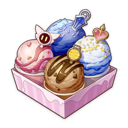 genshinmains_'s tweet photo. Sweet Scoops 

An assortment of ice cream scoops. Silky and dense, each scoop dissolves gracefully on the palate, giving way to a crisp, refreshing sweetness that gently blankets the senses. Even long after the carton is empty, you find yourself reluctant to put it down, closing your eyes to savor the lingering aftertaste of pure bliss...

#BaskinRobbins #GenshinCollab #GenshinImpact #Linnea #Illuga #Flins