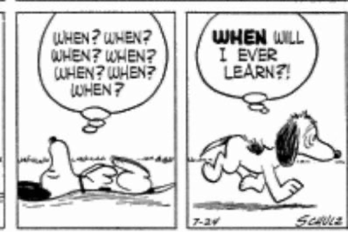 cshfacts's tweet photo. Will Toledo said in a livestream that the ending of Kimochi Warui was based off this snoopy page https://t.co/rBysUgCQOj