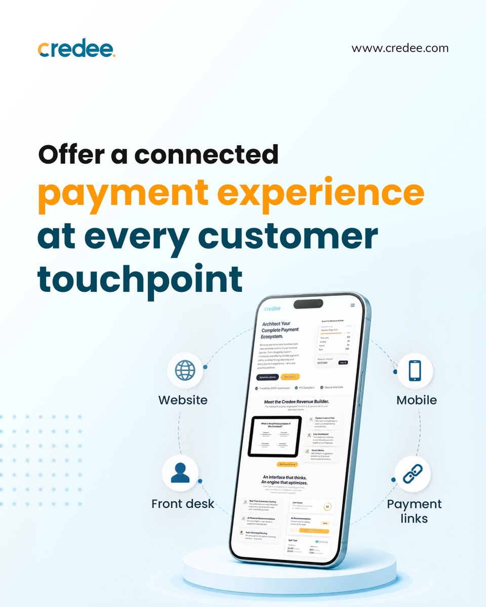 CredeeUk's tweet photo. Your team shouldn’t have to replace the systems it already uses to improve #checkout. Credee fits into your existing tools, helping create a connected #payment experience across every channel.  Same systems, fewer steps, and a smoother checkout experience. https://t.co/nsO0EbyDOD