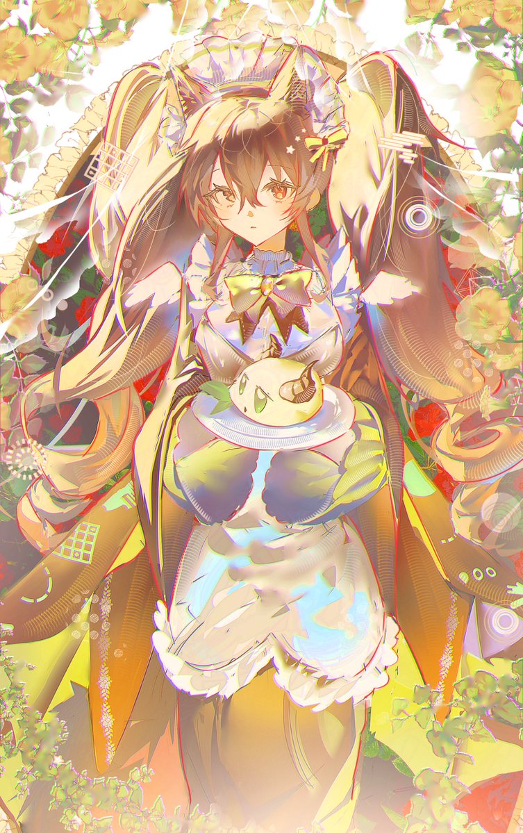 Here_OverMy's tweet photo. #ArknightsEndfield 
#Gilberta

🌼🌼🌼 https://t.co/PDJ0bP8T4h