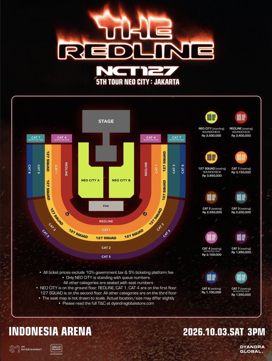 justixbyadis's tweet photo. OPEN JASA WAR / JASTIP TICKET

THE REDLINE NCT127 5TH TOUR NEOCITY JAKARTA

🎫 200K - 350K (FEE BOLEH SAAT FIX SECURED)
📌 PRESALE - GENSALE
✅ FULL REFUND 100%
❗️ MASUK GRUP JASTIP

#jaswar #jastip #ticketingservice #NCT127 #THEREDLINE #NCT #pasarNCT #NCTUniverse #zonauangㅤ https://t.co/MLqxsNK5mL