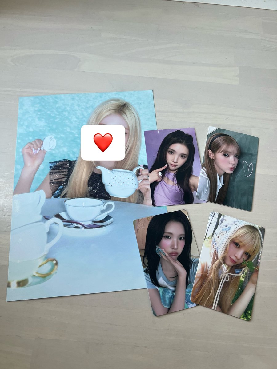 the_jszen's tweet photo. Hearts2Hearts ハトゥハ タワレコ HMV 
ラキドロ トレカ 交換　iconic heart

求)各同種 イェオン
譲)ユハ ジュウン エイナ

後日都内手渡し、郵便

お気軽にお声掛けください https://t.co/CQLpAz0zv0