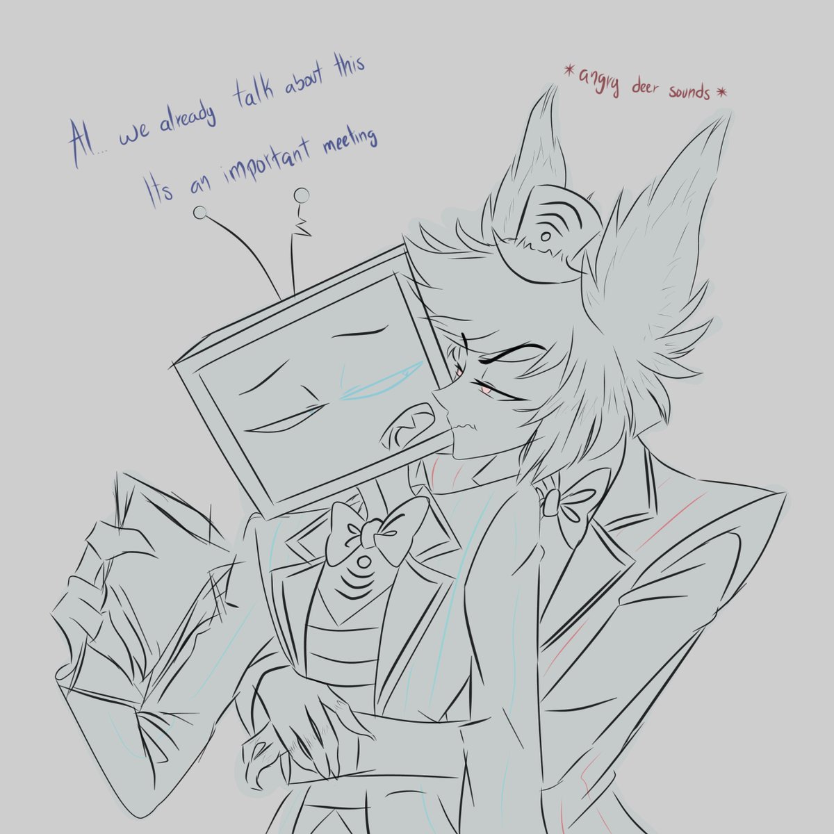 ryuka_nd_rella's tweet photo. Clingy deer 📻📺

#AlVox https://t.co/PDHy0Pcwig