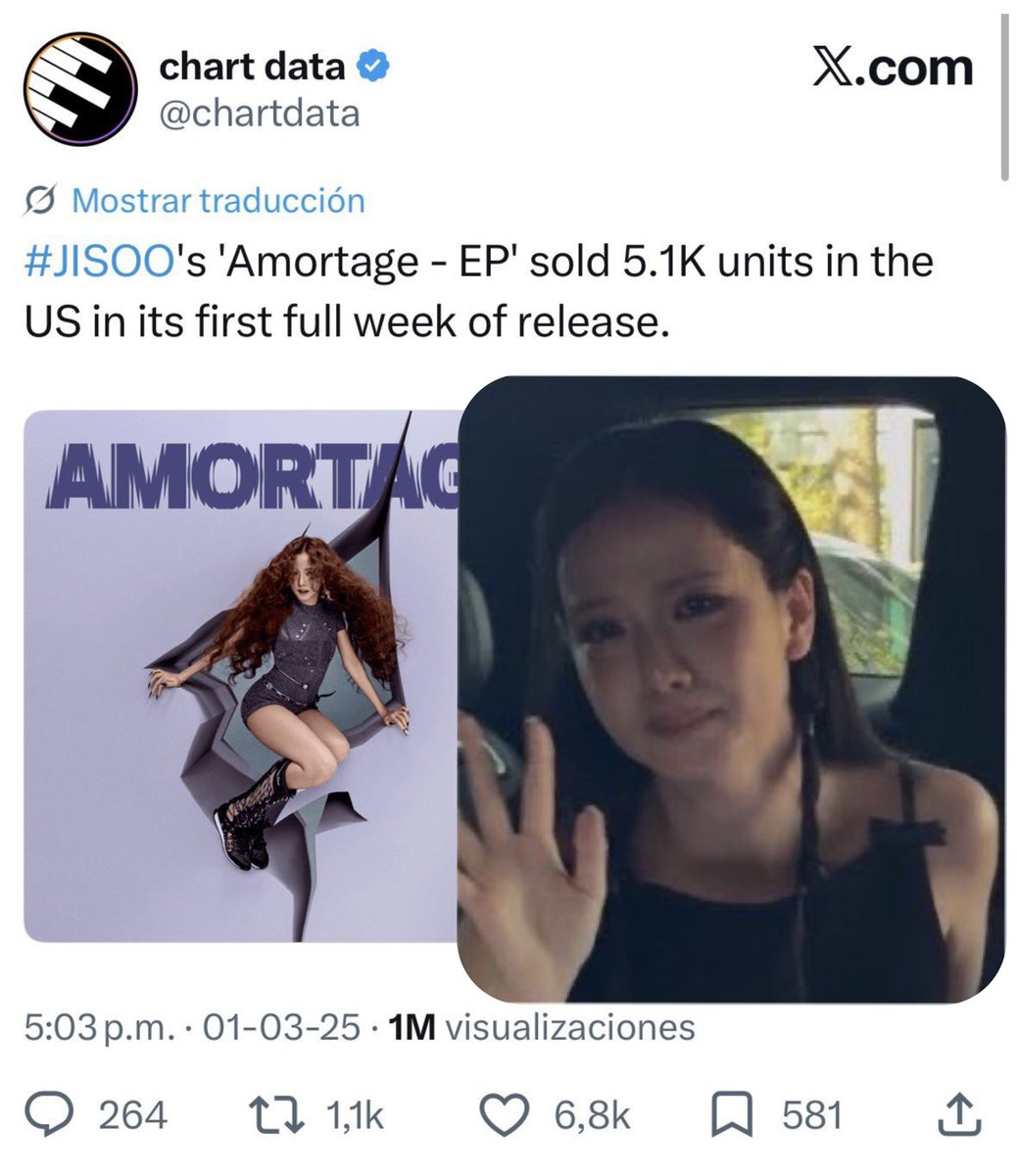 manobanMonster's tweet photo. So jisoo stans laughing at Lisa numbers when Jisoo sold less than 5k in the U.S (10× (+) lower than lisa btw) 

I've never seen a fandom laughing at a higher number than their fave💀 https://t.co/tinqdxZ6ei