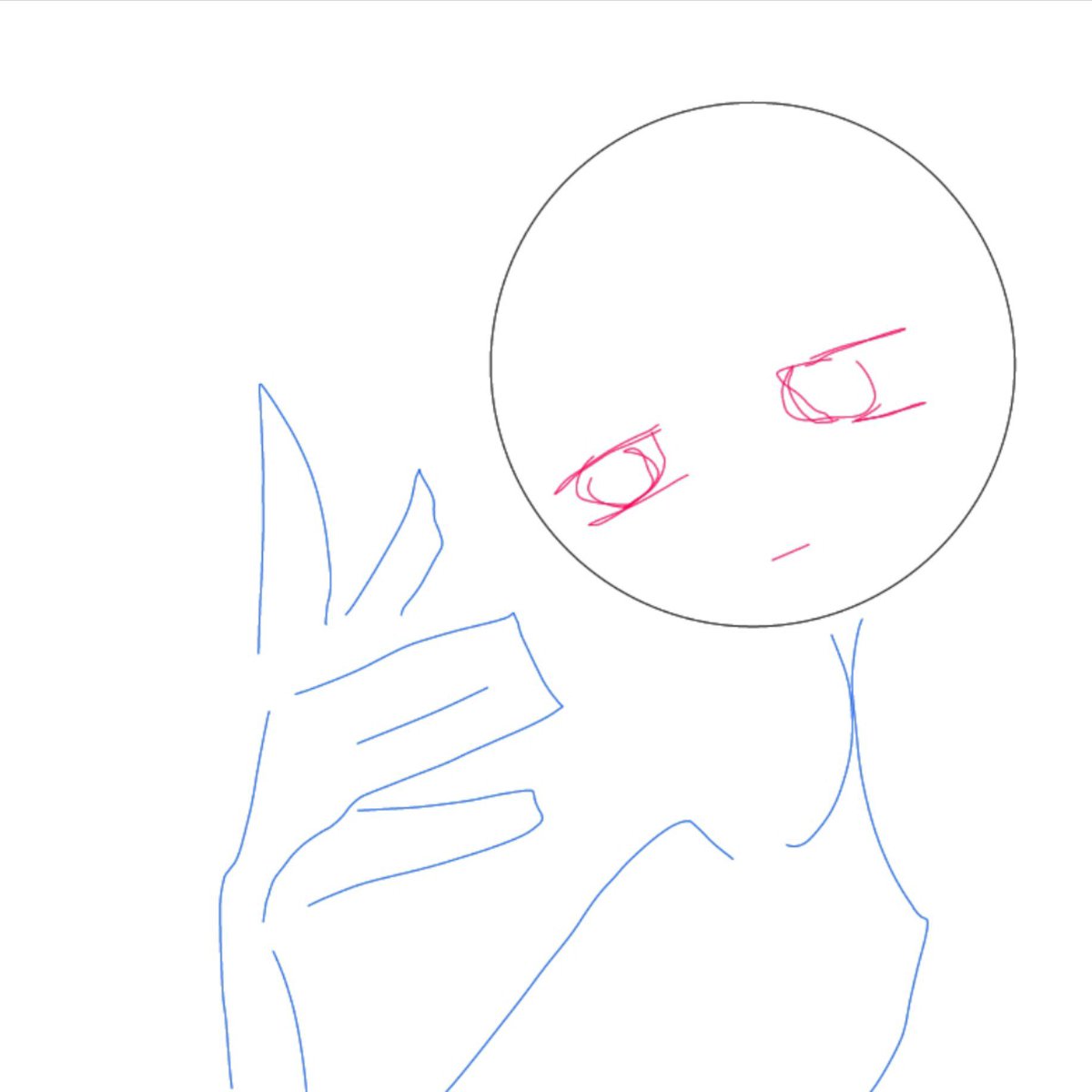 hashas_your3692's tweet photo. 下描きの下描き残ってたけど
これはまぬけですね https://t.co/GVI86ysglA