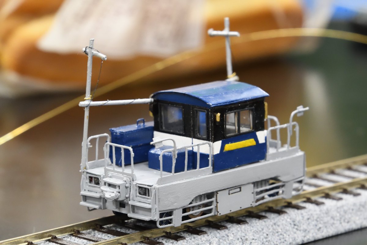 KeioShiki_Rail's tweet photo. 投稿が遅くなってしまいましたが、昨日閉幕した #鉄道模型コンテスト2026 HO部門にて、慶應志木鉄研のED300-01が審査員特別賞を受賞しました。
皆様ありがとうございました！ https://t.co/Bkn2o7D4tB
