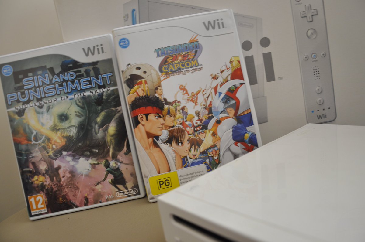 The_Top_Loader's tweet photo. Tatsunoko vs. Capcom &
Sin and Punishment: Star Successor

Two great Wii Games ! 
Yes the Wii had some good games