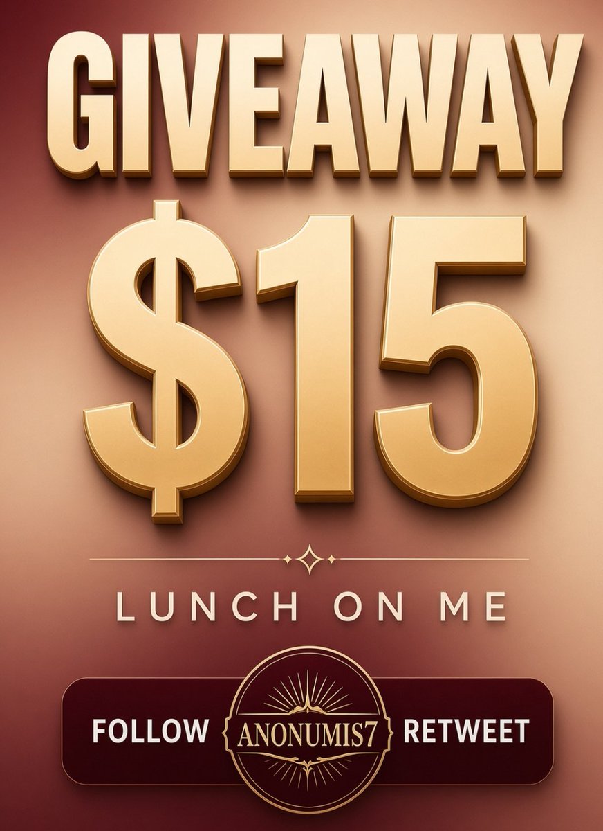 sylipsco's tweet photo. 💲15 GIVEAWAY

⏩TO ENTER:

☣️Follow me
☣️Like, retweet and comment 

🕕Giveaway ends in 6 hours.

All right lovely people GL https://t.co/OSmE8Vu90g