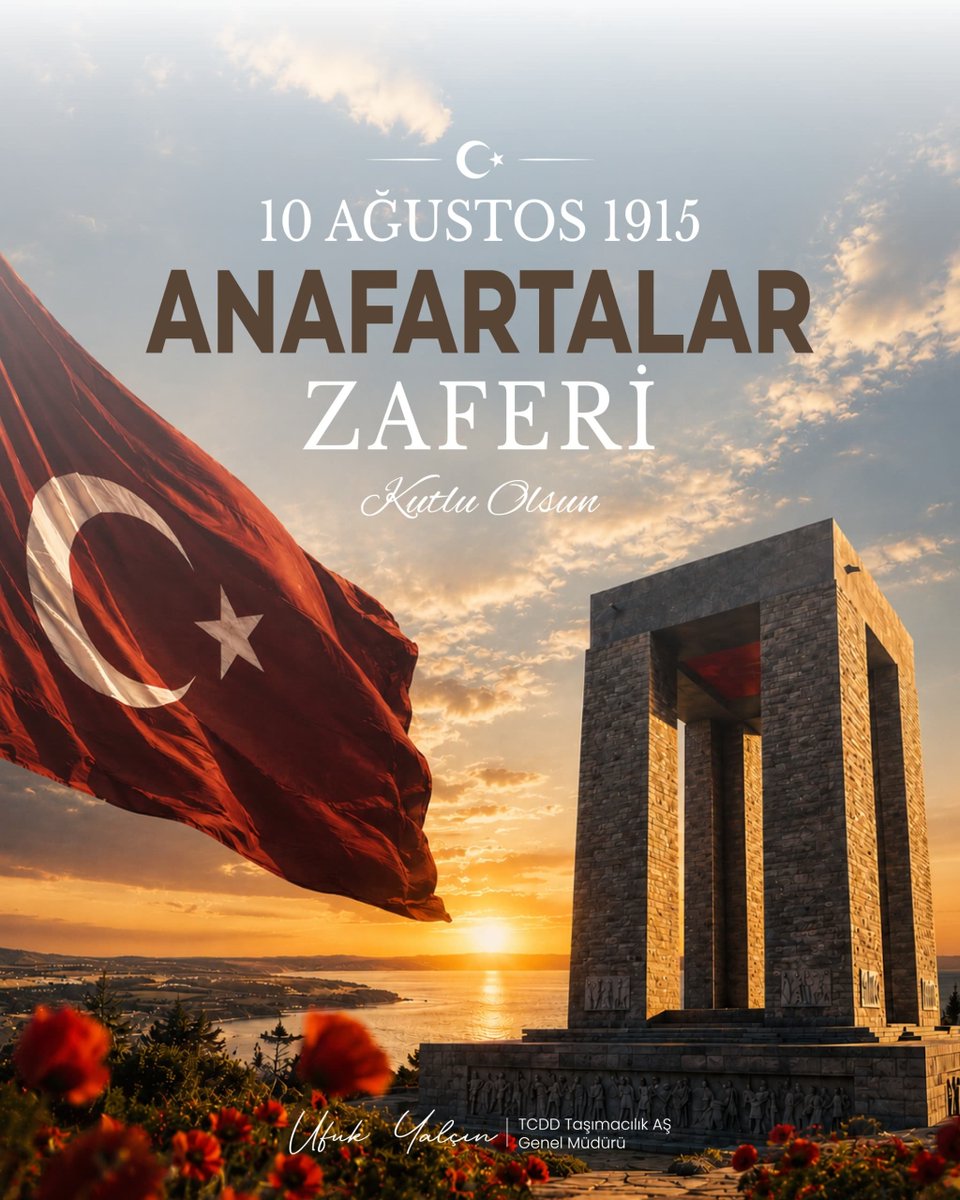 uyalcin_'s tweet photo. 🇹🇷 Milletimizin kurtuluşu ve bağımsızlığı için önemli dönüm noktalarından #ÇanakkaleSavaşı’nın tarihî başarısı olan Anafartalar Zaferi’nin 111. yıl dönümünü kutluyorum.

Çanakkale Zaferi’ne giden yolda destansı bir mücadele sergileyen Gazi Mustafa Kemal Atatürk ve silah arkadaşları başta olmak üzere tüm kahramanlarımızı, şehit ve gazilerimizi saygı, rahmet ve minnetle anıyorum.

#TürkiyeHızlanıyor 🇹🇷