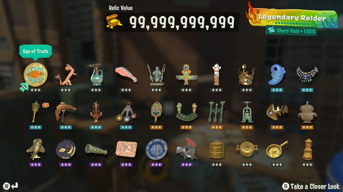 GamerN_yes's tweet photo. Finished Splatoon Raiders 100%. Wow what a fun game. Hope we will get DLC on lore about the King Salmonids in Salmon Run, plus just more fun levels. https://t.co/8HgiK0cJVC
